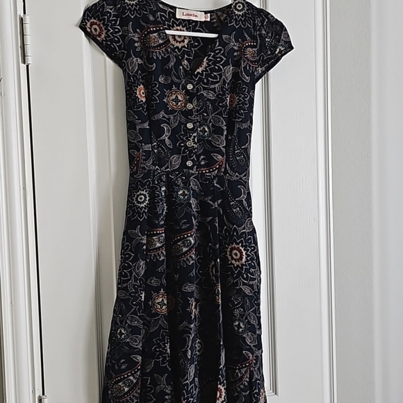 PAISLEY Patterned Louche Cathleen Mini Dress 4 Casual Summer - Picture 2 of 7